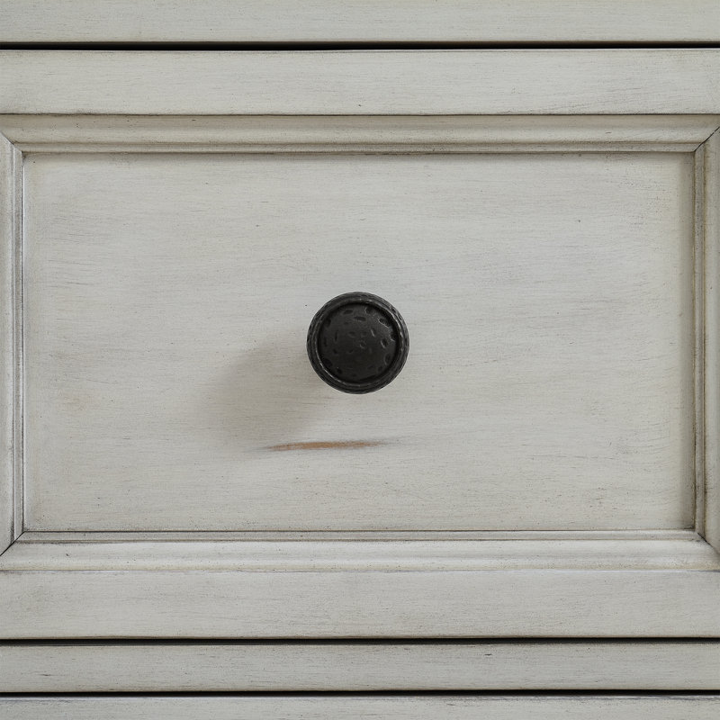 Commode 5 tiroirs Millwood Pines Aleydis, Blanc antique