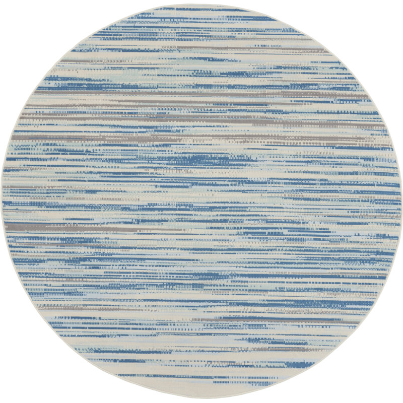 Tapis bleu Sheron, Rond 8 pi