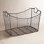 Panier de rangement moderne en métal-395604925