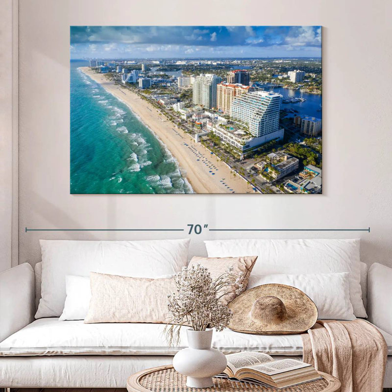 Gill Gill, plage de Fort Lauderdale, H 34 po x l 51 po