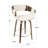 Archaimbaud Swivel Upholstered Counter Stool