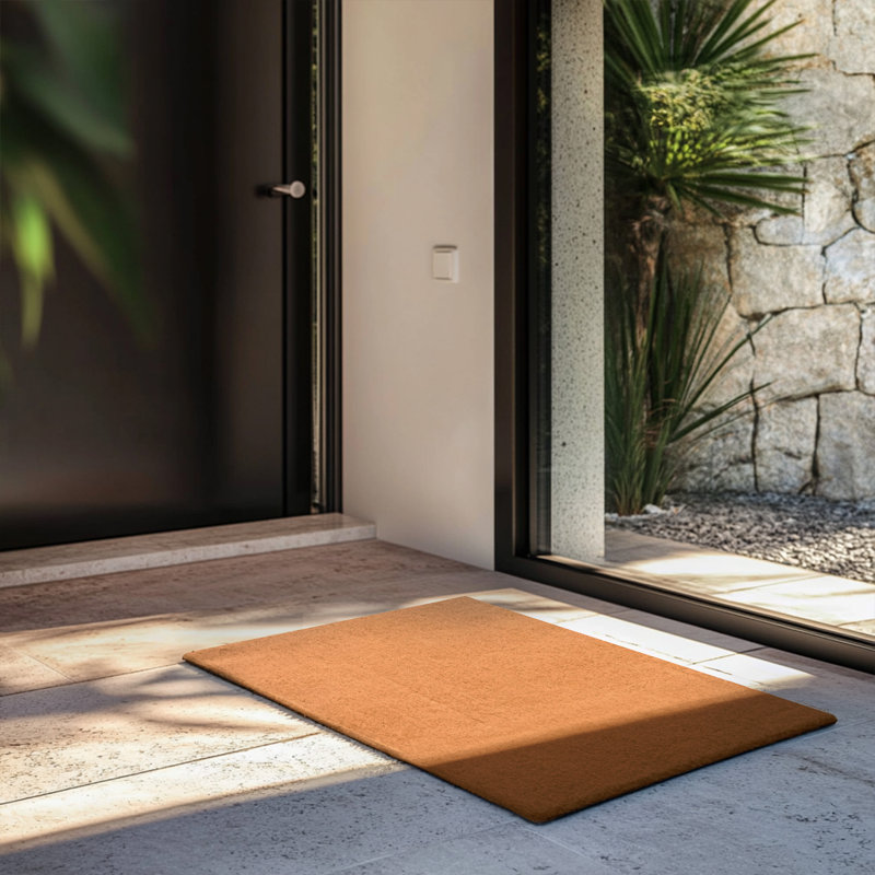 Pvc Coir Non-shed Synthetic Doormat, 60cm x 40cm
