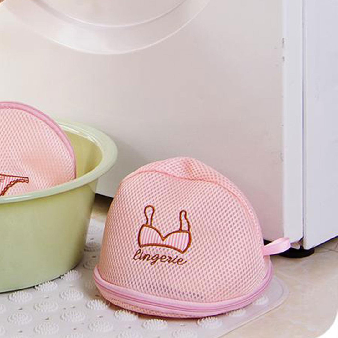 Haven Bra Wash Bag Pink Mesh Laundry Bag for Lingerie and Delicates
