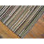 Tapis beige / brun en laine noué à la main de conception unique 6 pi x 9 pi