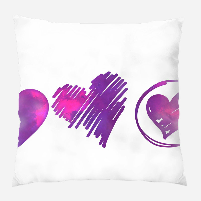  Coussin décoratif St Valentin, Synthétique, Intérieur