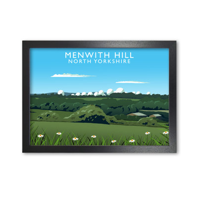 Menwith Hill North Yorkshire by Richard O'Neill - Single Picture Frame Print
