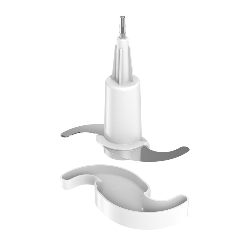 Food Processor S Blade - Replacement Parts For Nutrichef Multifunction Food Processor Model Number: Ncfp8, Silver