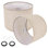 Ensemble de 2 abat-jour tambour - Abat-jour Fabric E26 / E27 / E14 / E12 Fabric en tissu de remplacement pour lampes de table, petites lampes sur pied et lampes de chevet, abat-jour tambour 11 po x 11 po x 8,85 po beige avec monture Spider