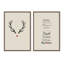 Reindeer Roll Call, ensemble de 2 impressions d'art-1486110274-1486110275