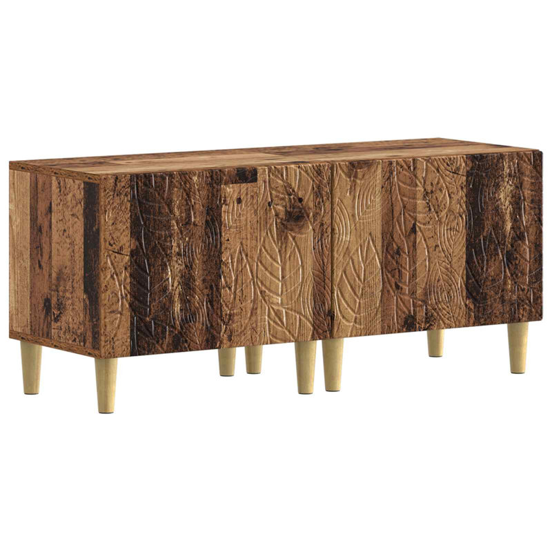 Unfinished with Fireplace Included, Old Wood