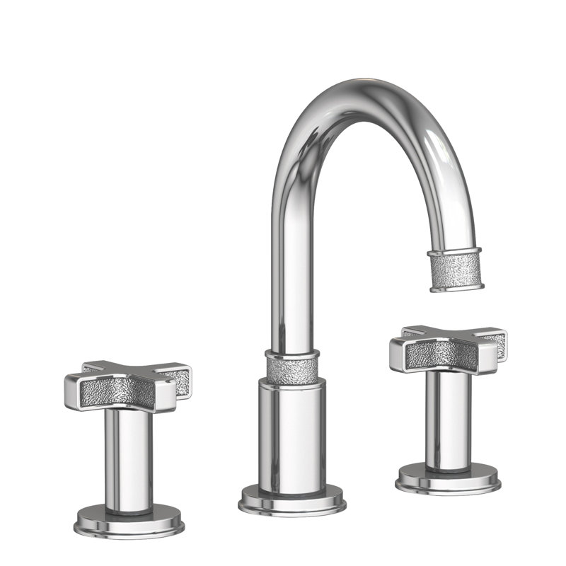 Griffey Widespread Lavatory Faucet, Polished Chrome