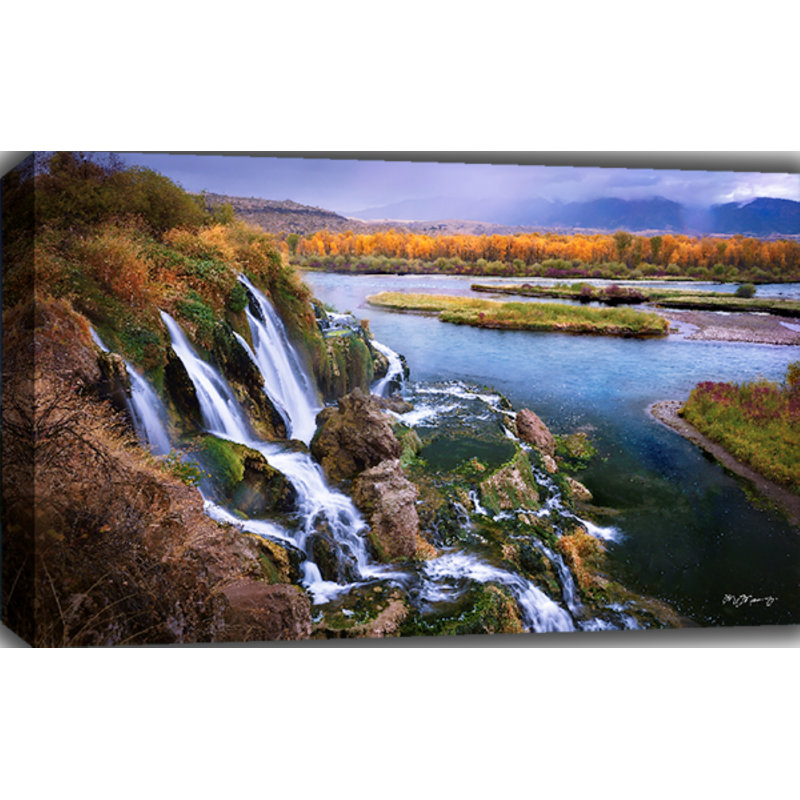 Montagnes Rocheuses, ruisseau, ruisseau, chutes par mansanarez mitchell