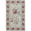 Hand-Knotted High-Quality Red and Gray Area Rug