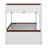 Queen Size Bunk Bed With Integrated Shelves, Storage Space, LED Lighting, And USB Port-1617778678