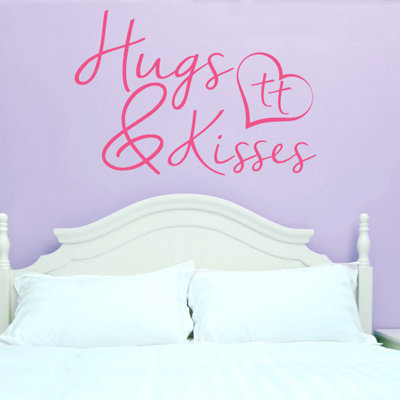 Hugs and Kisses Wall Sticker