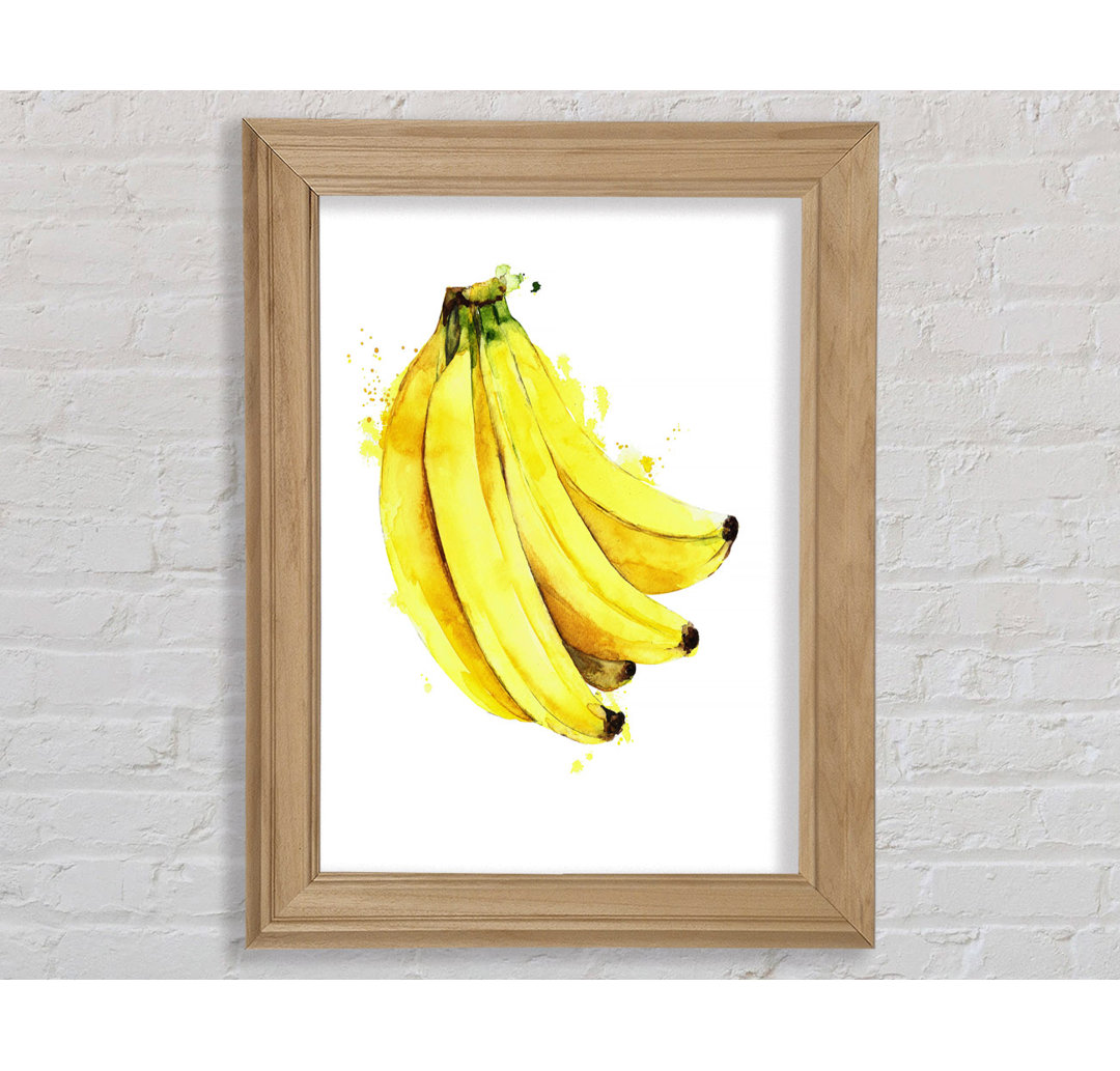 Bananenstaude - Einzelner Bilderrahmen Kunstdrucke