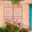 Ensemble de 2 treillis de jardin en métal-1733885505