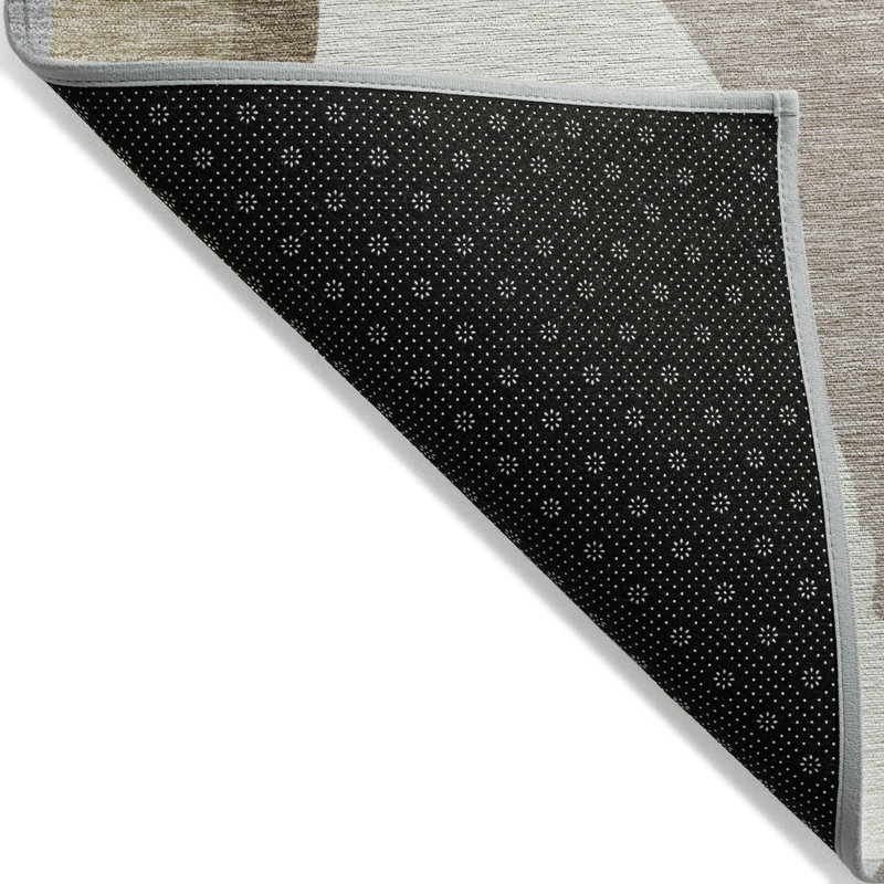 Addison 9' x 12' Beige Synthetic Washable Reversible Rug
