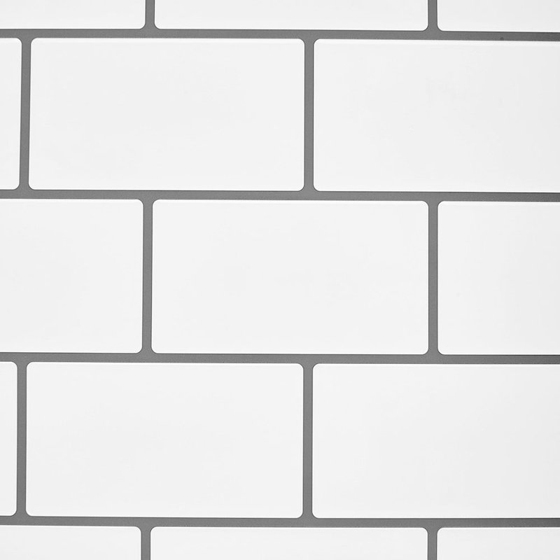 30cm x 30cm Wallpaper Tile, Light Grey