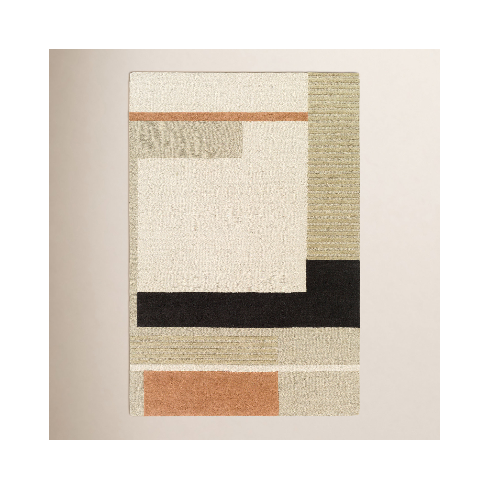 Mora Handmade Wool Rug, Rectangle 6' x 9'