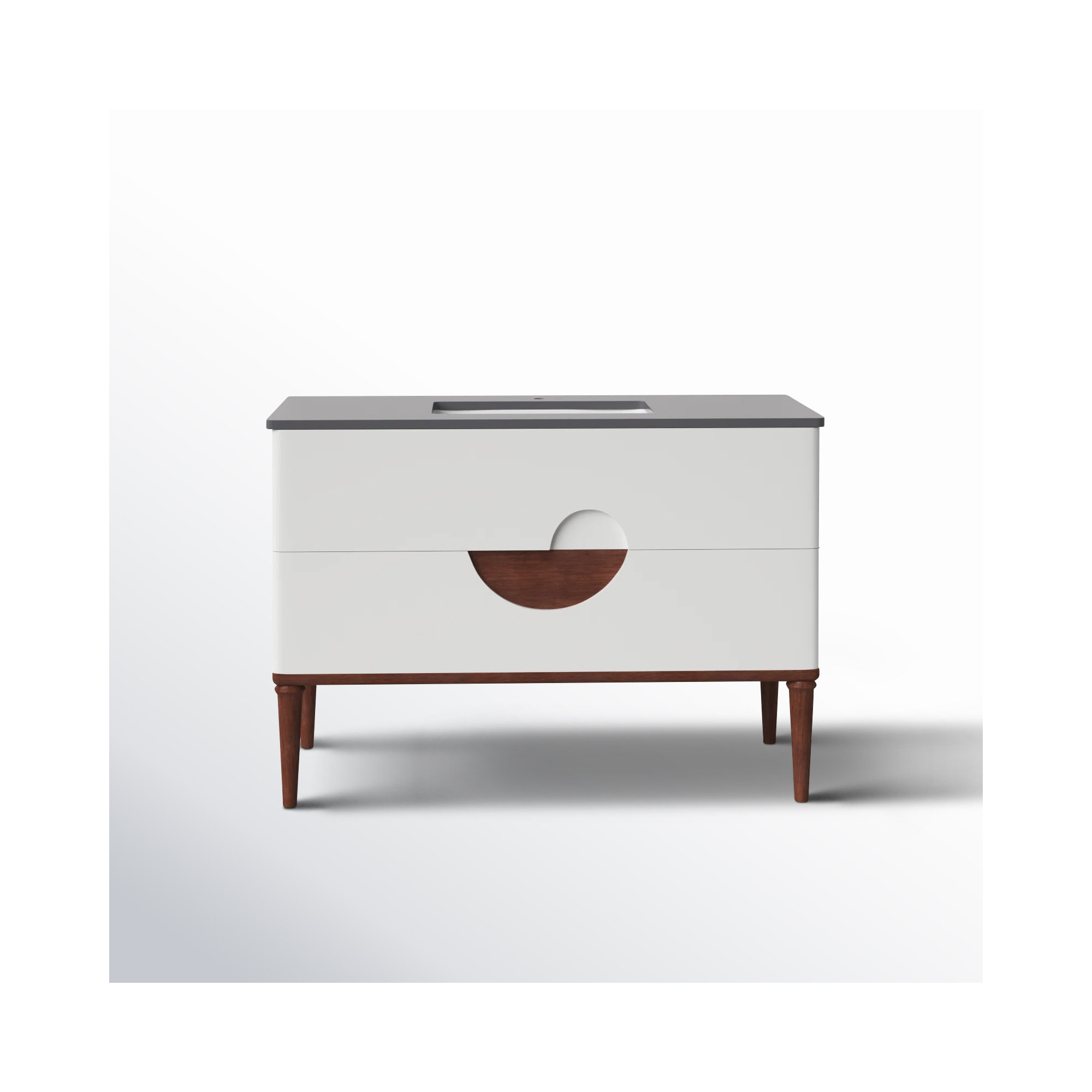 Kimber 48'' Single Bathroom Vanity, Beige