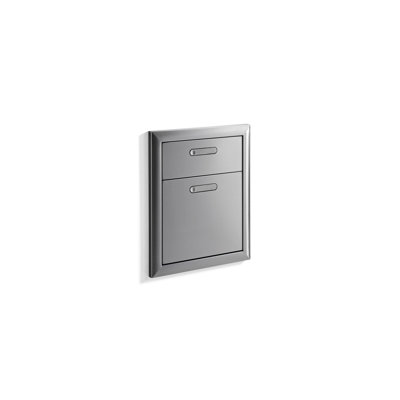 Ventana 19.25'' Stainless Steel Drop-In Drawers