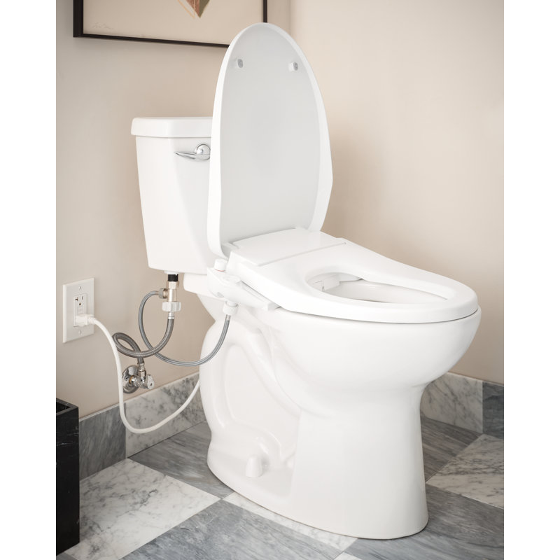 3-Series Electronic Bidet Toilet Seat in White