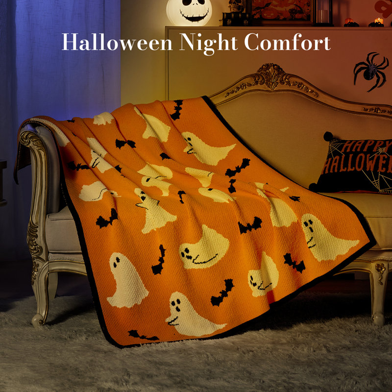 Jeté Amélie Home Chenille Halloween