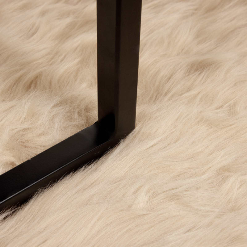 Solid Colour Standard Area Rug, Square 200 cm