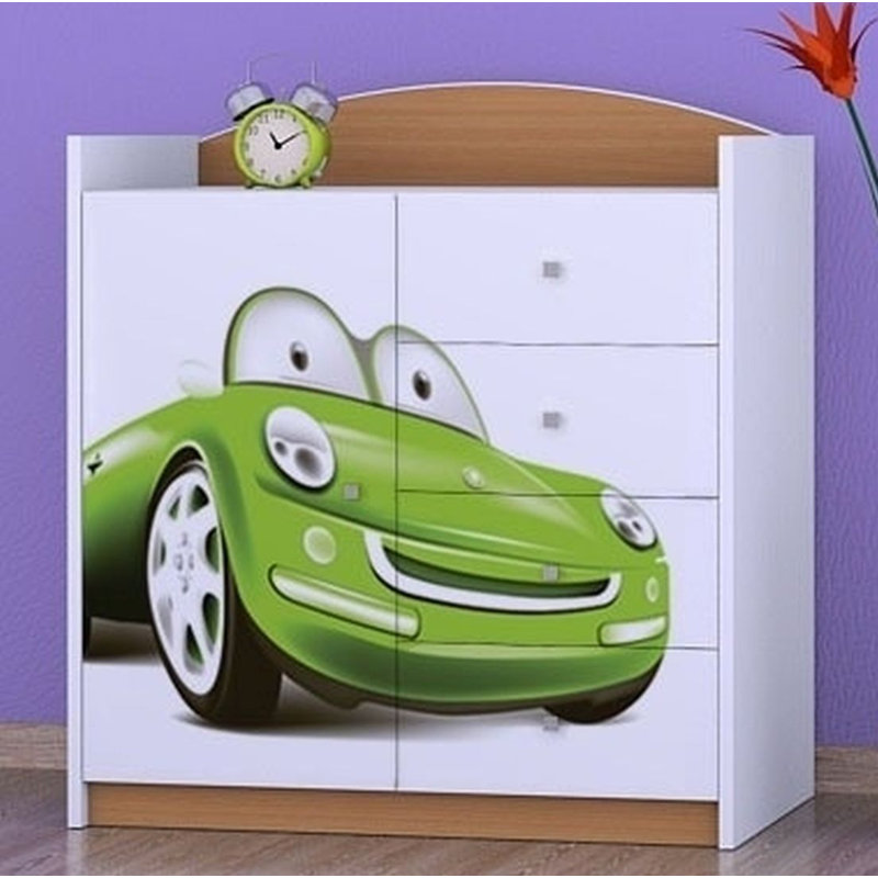 Nieman Kids 4 - Drawer Combo Dresser, Beech