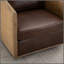 Fauteuil demi-tonneau pivotant de 30,12 po Bartly-768986557