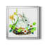 Bunny Wreath - Peinture sur toile encadrée-1170360469-1170360471