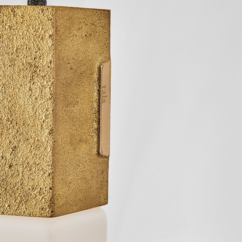 Basalt 1 - Light Pendant, Brass