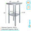  Table en acier inoxydable-126143323