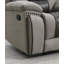Upholstered Home Theater Seating with Cup Holder