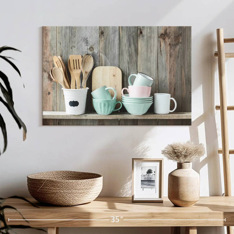 Impression sur toile de cuisine, L 16 po x H 24 po