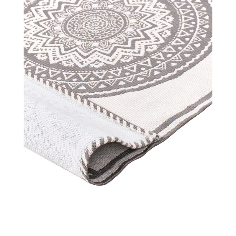 Outdoor Rug NELLORE Grey, Rectangle 160 x 230 cm