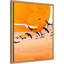 «Birds at Sunset» par Maupin, reproduction d'art sur toile encadrée-835043945