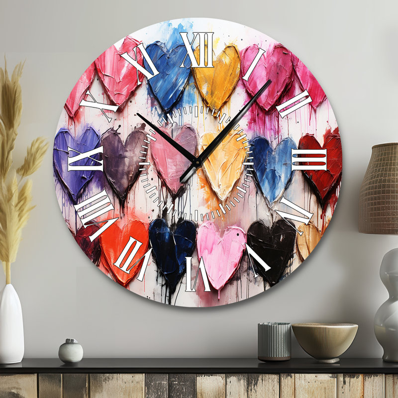 Horloge murale Pop Art, Grand