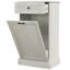 Armoire de poubelle de cuisine inclinable, armoire de recyclage autoportante-1797437543