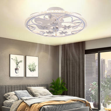 Buy Sofucor Low Profile Ceiling Fan With Lights Remote Control 52 Inch Flush Mount Ceiling Fan Modern Wood Blade Fan For Bedroom Living Room Indoor Outdoor Farmhouse Patio, Noiseless DC Motor Online
