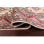 Tapis oriental géométrique Kazak noué à la main 4 x 6