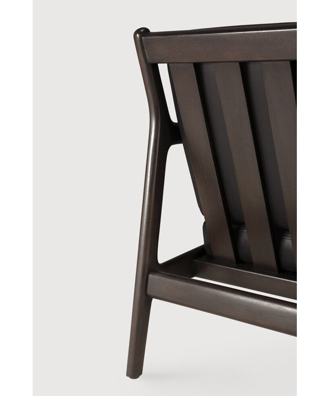 Jack Slipcovered Chair, Carbone Leather