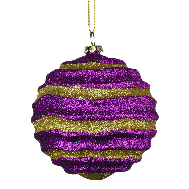Ornement boule, Mauve