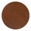 Table de bout ronde avec motif tissé en rotin, petite table de chevet en bois d'hévéa, facile à assembler, pour la décoration et la fonctionnalité-245643318