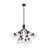 Modern 12-light Bubble Glass Chandelier-1495264798