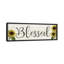Sunflower Blessed by Kimberly Allen - Panoramic Print on Canvas-323314879-323314878