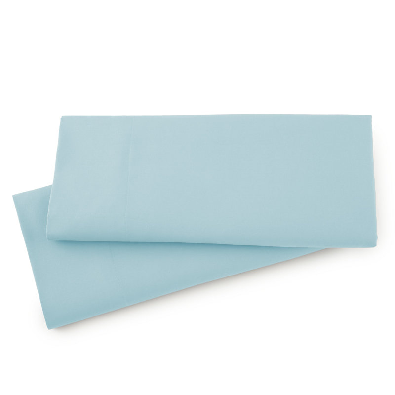 Eldon Microfiber Two Pillow Cases by Southshore Fine Linens, King Pillowcase, Sky Blue