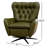 Harrington Swivel Wingback Recliner-576064508