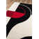 Cobos Abstract Handmade Tufted Wool Black/Red Area Rug